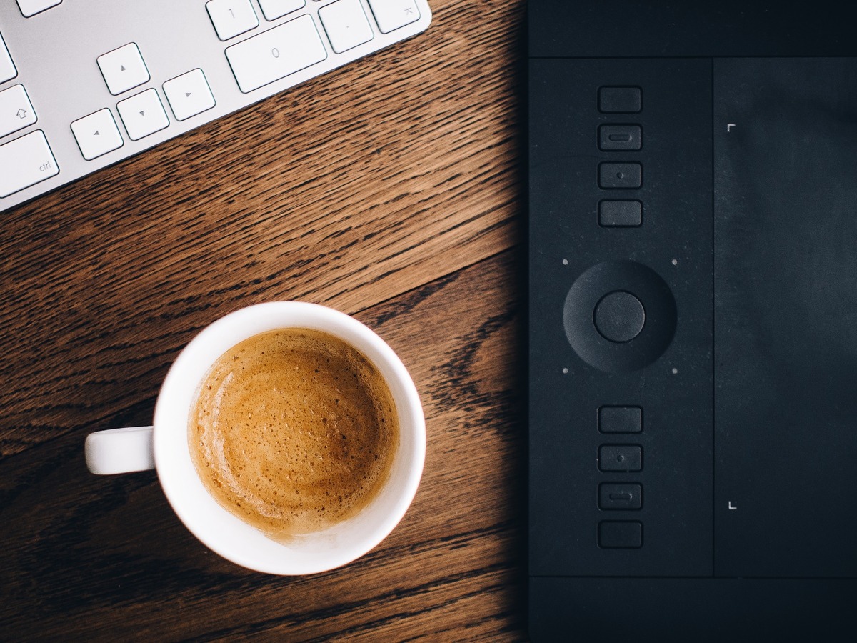 cup of keto bulletproof coffee on the table