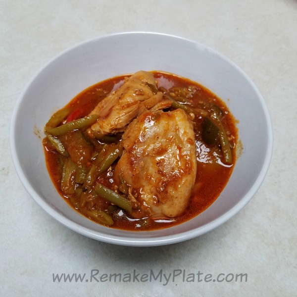 Italian Chicken Stew in a bowl