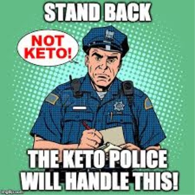 If you are following the lazy keto method then you better watch out for the keto police! #lazyketo #ketodiet #keto #remakemyplate