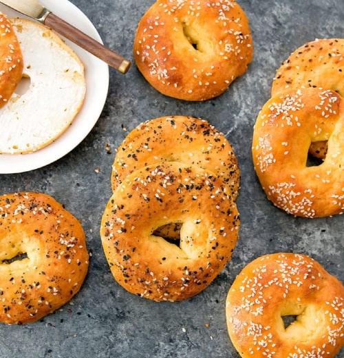 These delicious keto bagels make a great breakfast on the go