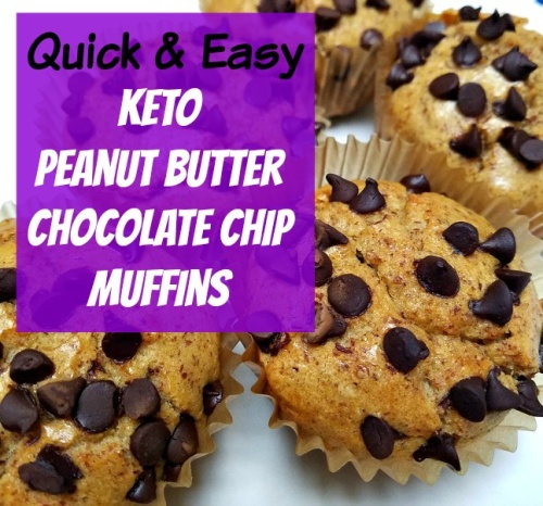 These delicious keto muffins have only 2.5 net grams of carbs each.