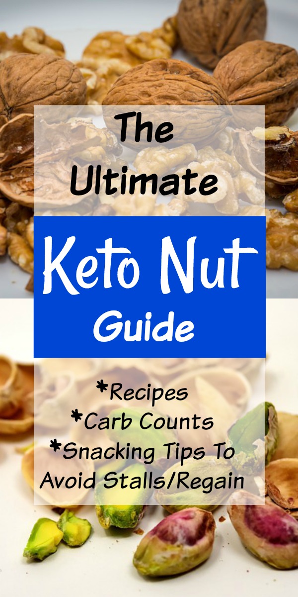 Read the ultimate keto nut guide. Find out which nuts are the best and which ones to avoid. #keto #ketogenic #ketosnacks #ketonuts #remakemyplate
