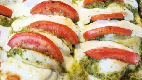 How To Make Keto Hasselback Caprese Chicken Remake My Plate