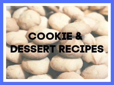 Recipes Cookies Desserts