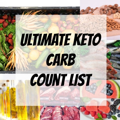 Keto Carb Count List 400 x 400