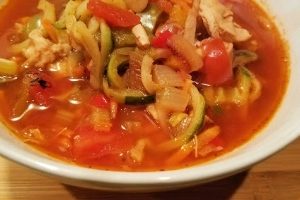 How To Make Keto Mexican Chicken Zoodle Soup (without a recipe!)