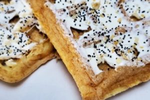 Everything But The Bagel Keto Chaffle