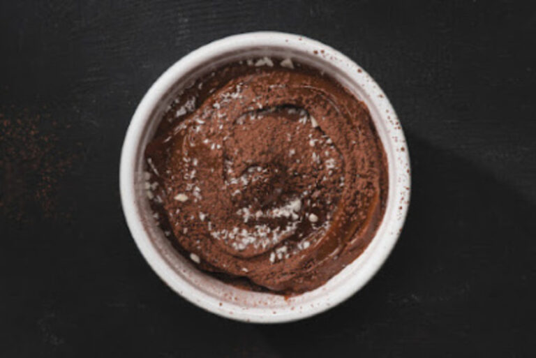 Baked Chocolate Egg Custard Recipe