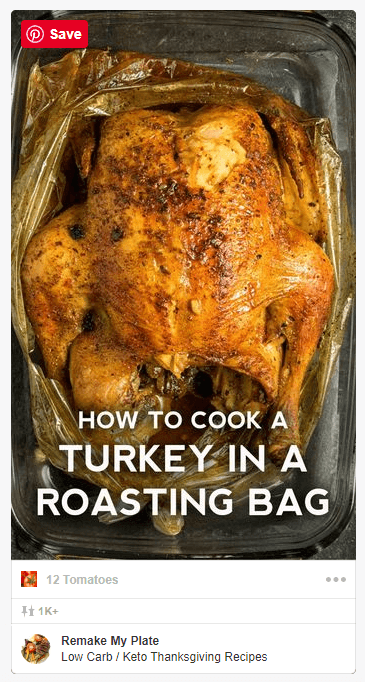 how to cook a turkey in a roasting bag