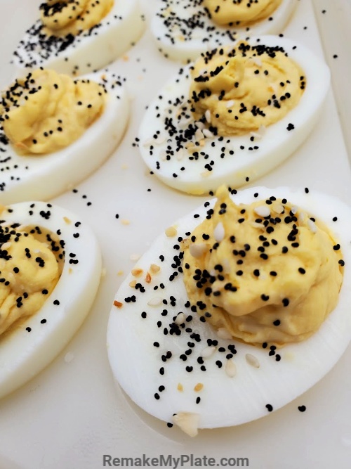 Everything Deviled Eggs