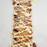 keto cranberry cheese danish braid