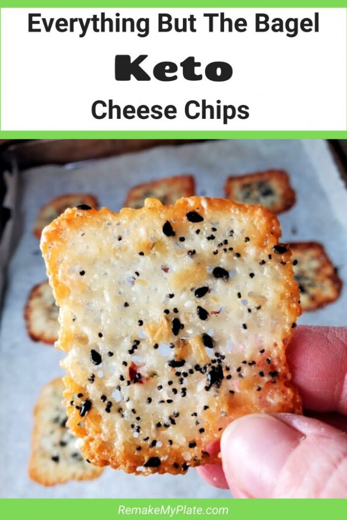 Everything But The Bagel Keto Cheese Chips Recipe (Cheese Crisps ...