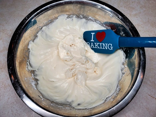 Mix the frosting ingredients until well combined and creamy