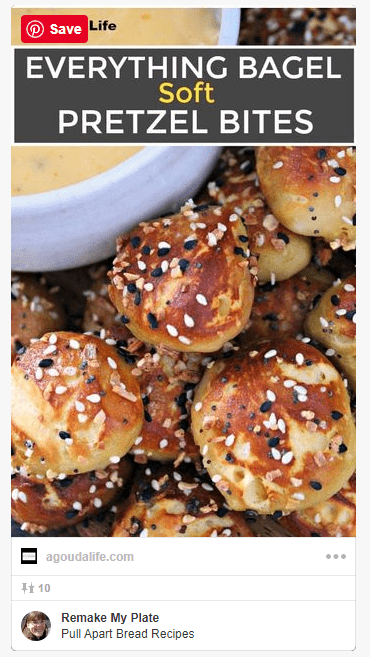 everything bagel pretzel bites