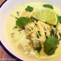 keto chicken curry soup