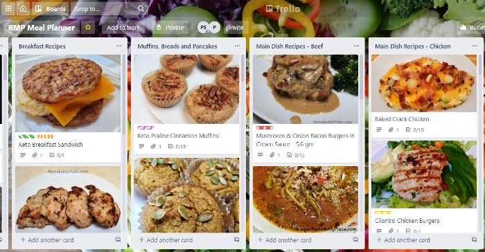 Make Your Own Recipe Book With Trello