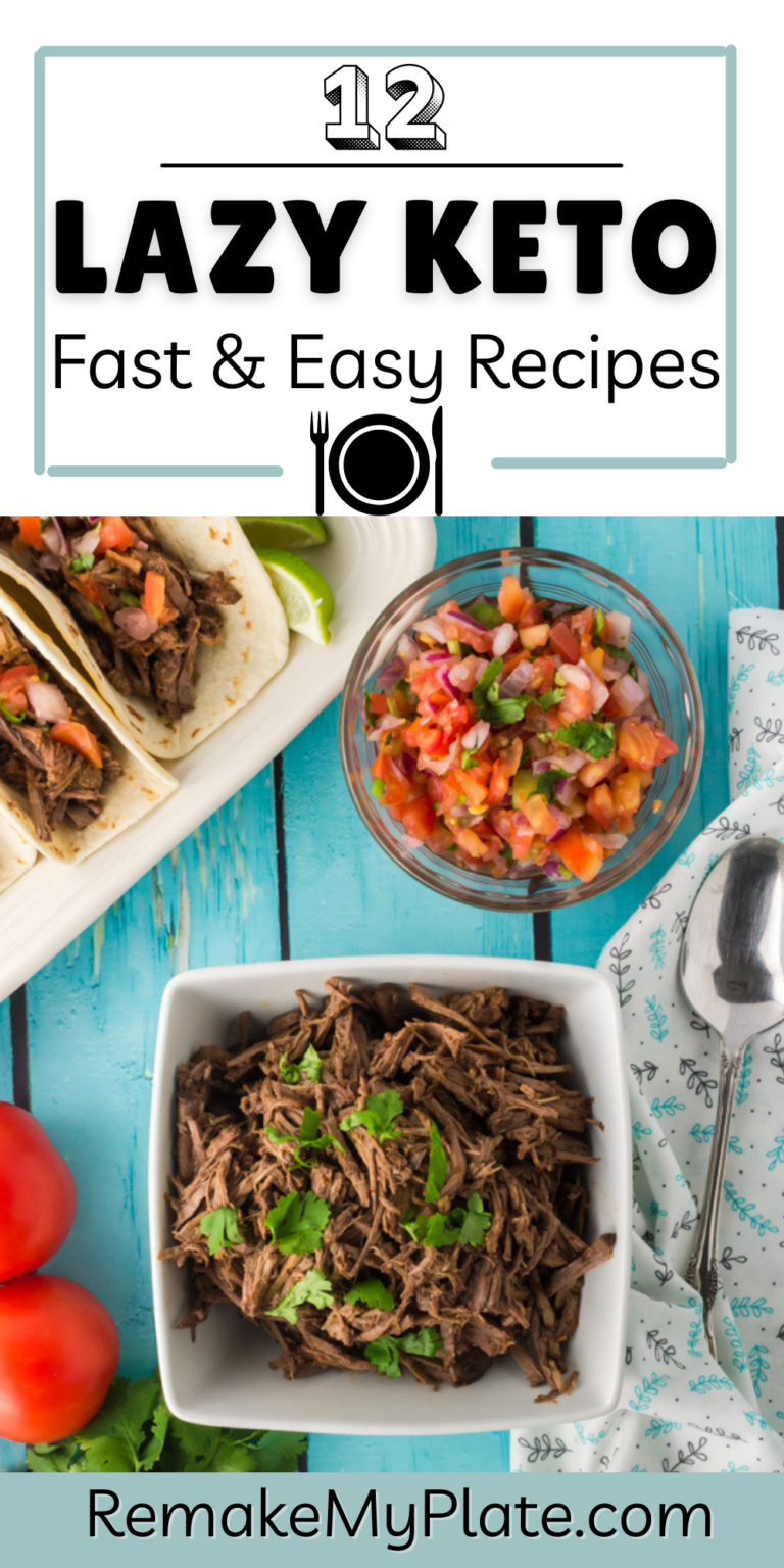 12 Lazy Keto Recipes That Save You Time And Help You Lose Weight!