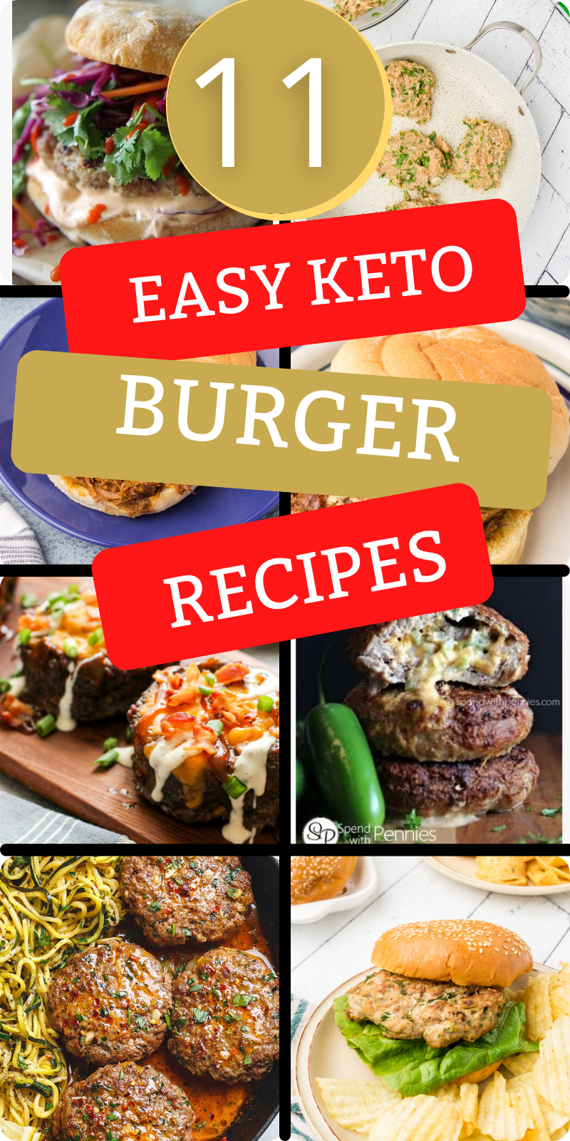 11 keto burger ideas 800 × 1600