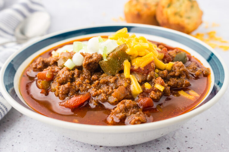 Easy Beef and Chorizo Chili Recipe (No Bean, Keto)