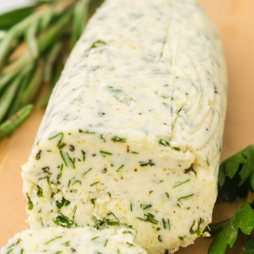 How to Make Garlic Herb Butter - Fed & Fit