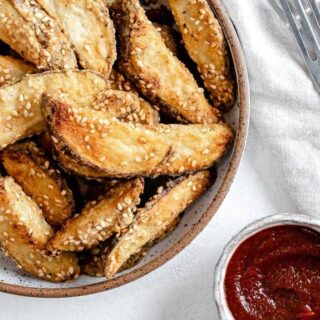 Oven Baked Sesame Fries Plant Based on a Budget Alfonso Revilla 9