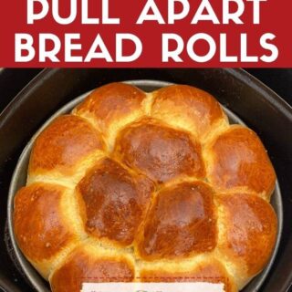 air fryer pull apart bread rolls 1