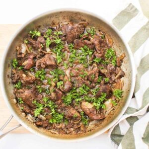 chicken liver stew 1