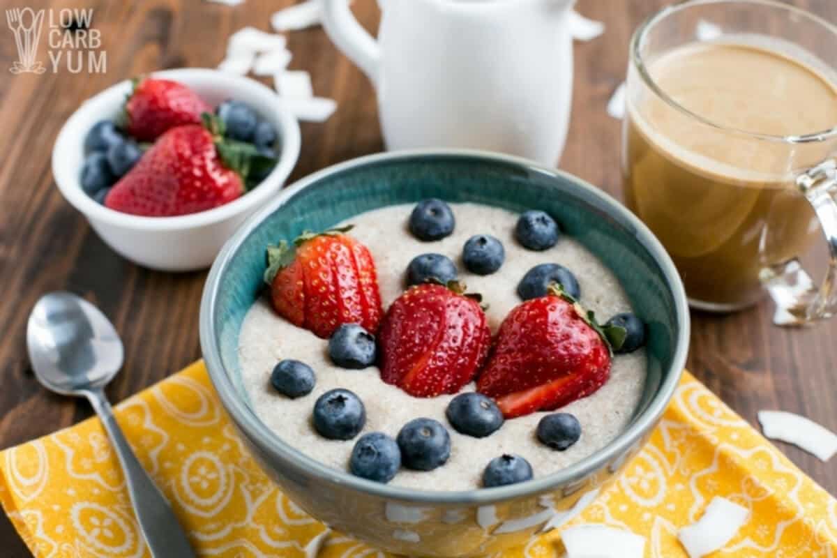 coconut flour porridge f