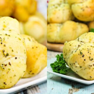 garlic knots facebook collage