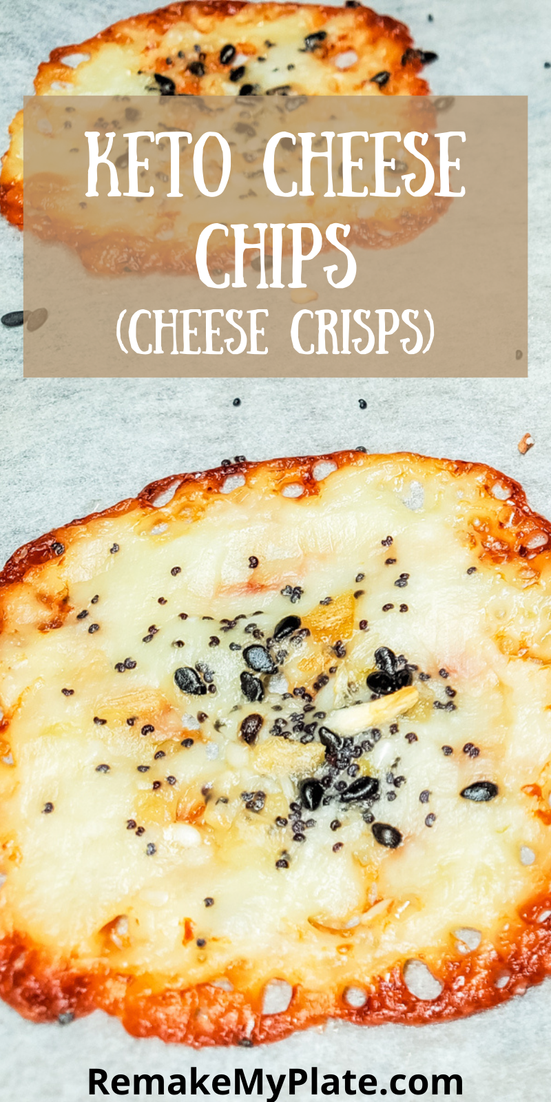 Keto Cheese Chips Pinterest