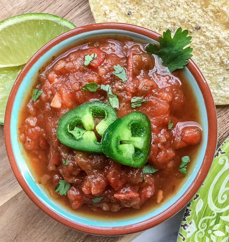 Easy Homemade Spicy Salsa