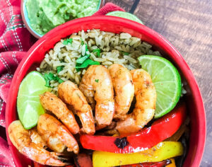 Shrimp Fajita Rice Bowl Recipe 3 of 4