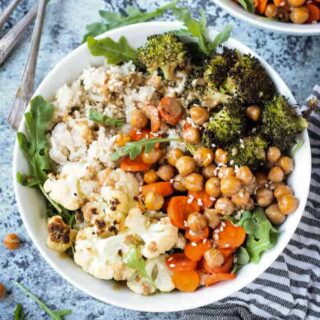 veggie rice bowls hero