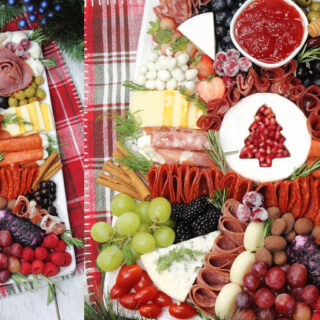 Christmas Charcuterie board f