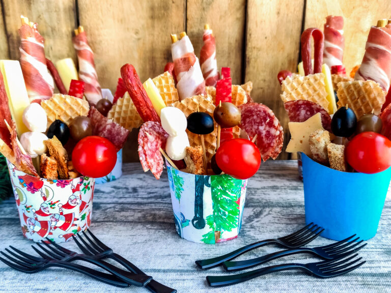 Easy Charcuterie Cups (Individual Appetizers)