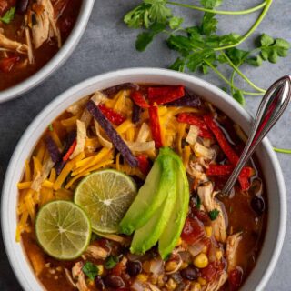 Crock Pot Chicken Tortilla Soup 4