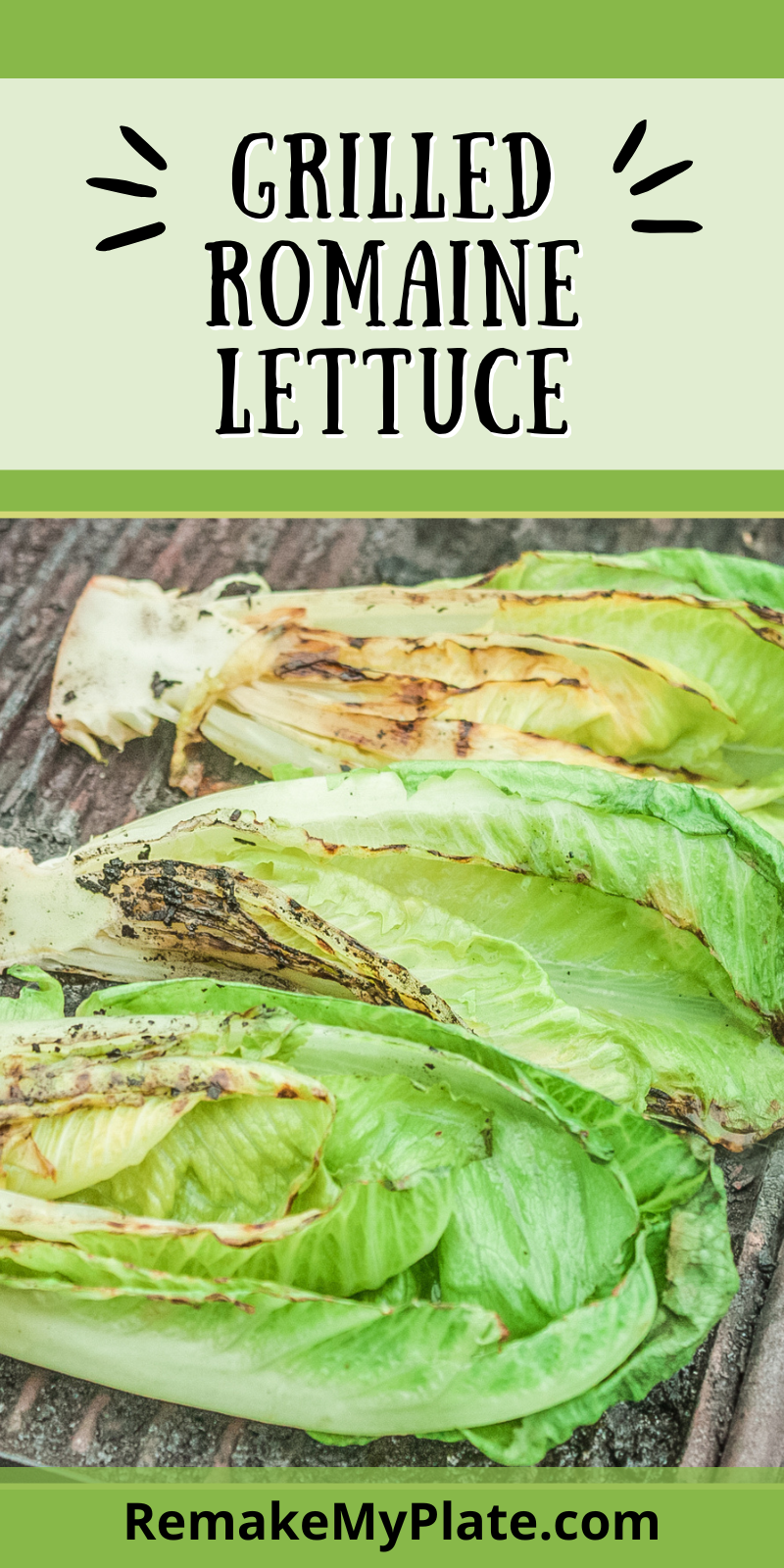 Grilled Romaine Lettuce Pinterest