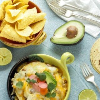 Mini Green Chicken Enchilada Pies 15