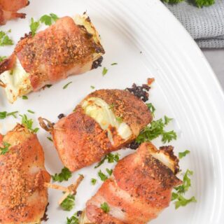 keto bacon wrapped cabbage bites 1