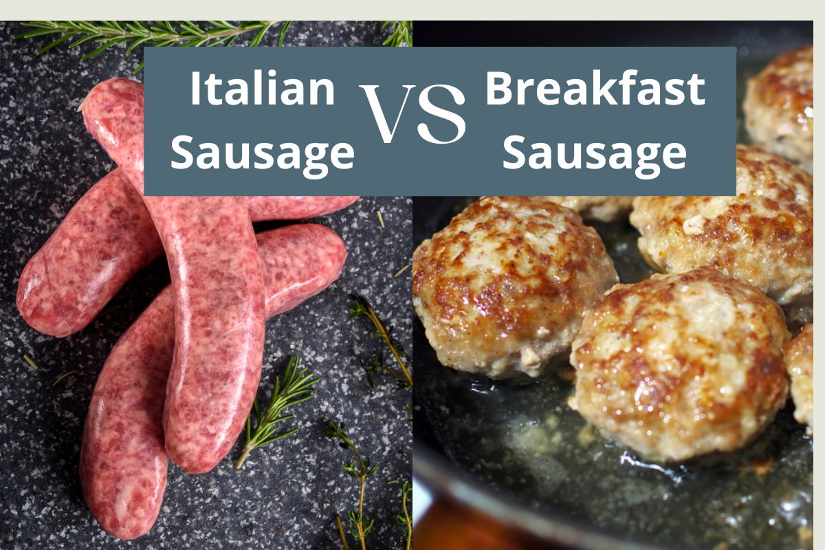 Italian sausage vs breakfast sausage