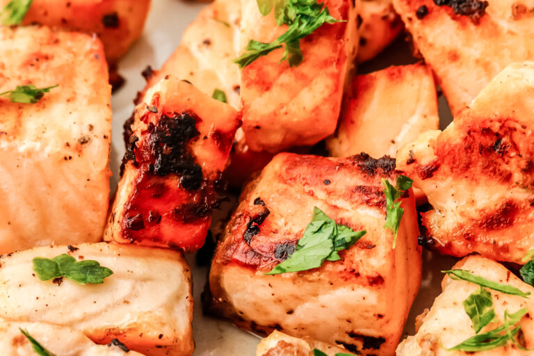 Crispy Salmon Bites Recipe (Oven & Air Fryer)