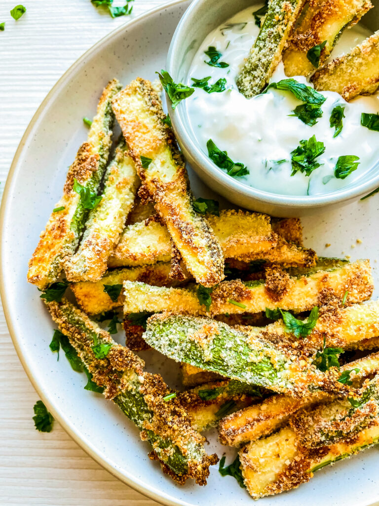 Best Recipe For Zucchini Fries (Baked, Air Fryer)