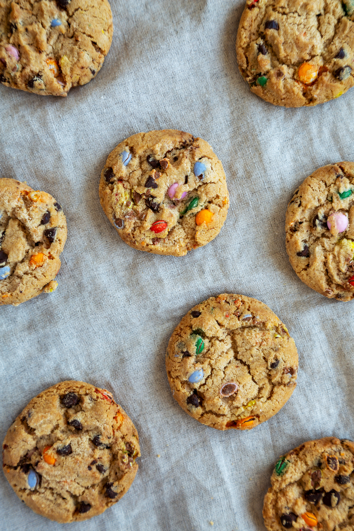 cookies made with pieces of your favorite candy bars