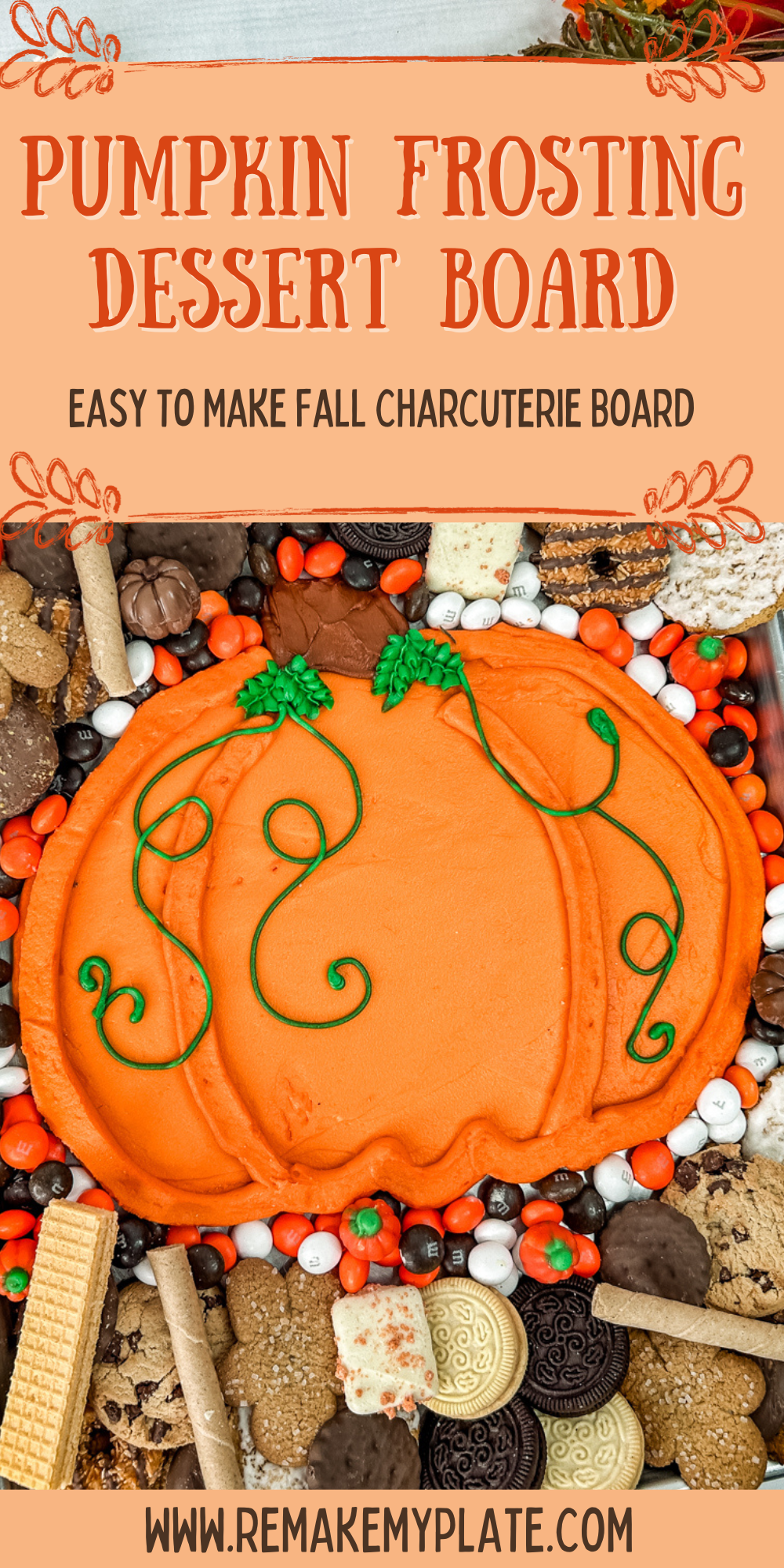 Pumpkin Frosting Board Pinterest