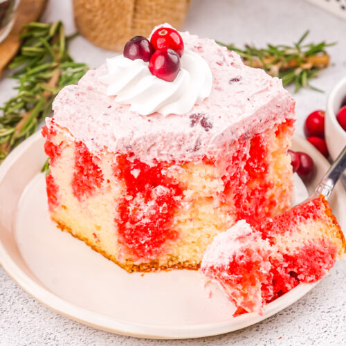 Cranberry Poke Cake 18 of 20