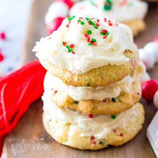 Cake Mix Christmas Confetti Cookies FB1