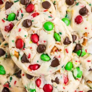 Cake Mix Christmas Cookies Featured Image