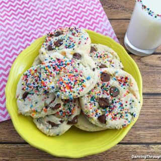 Funfetti Cake Mix Cookies41
