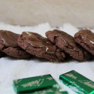 Mint Chocolate Cake Mix Cookies 3