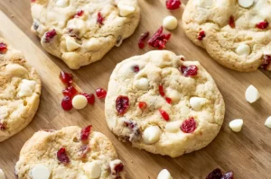 White Chocolate Cranberry Cookies 2